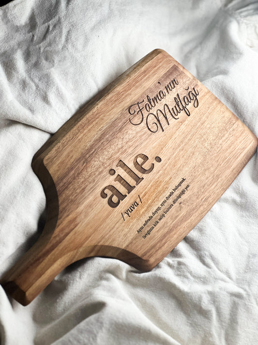 Aile snijplank gepersonaliseerd